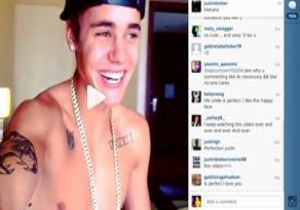 Çıplak Justin Bieber Instagram ı patlattı